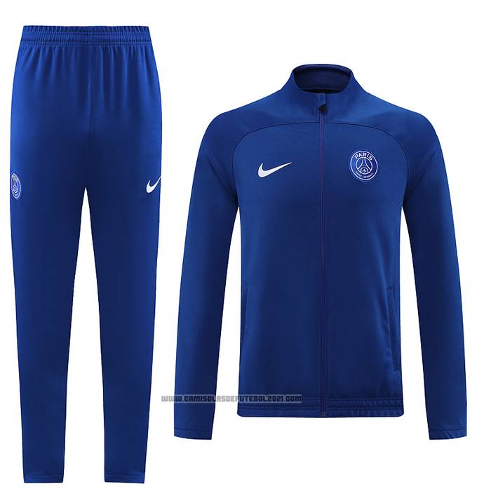 Jaqueta de Treinamento Paris Saint-Germain 2022-2023 Azul